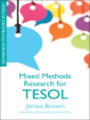 cover image of Mixed Methods Research for TESOL